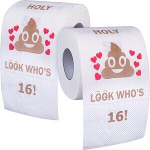 Sweet 16 GAG GIFT Toilet Paper  / BRAND NEW / Funny Gift